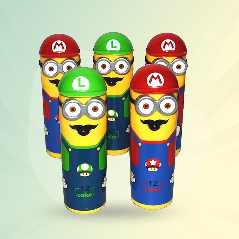 Cartoon Shape Sketch Pens Box