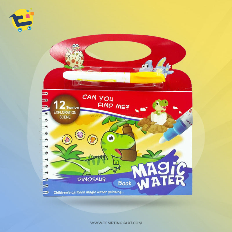 Dinosaur Magic Water Painting Book