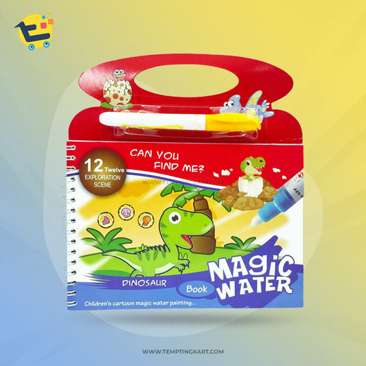 Dinosaur Magic Water Painting Book