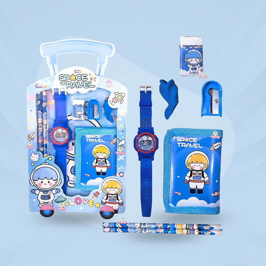 7 Pcs Stationery Set for Kids